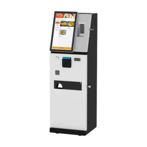 JE-21AF 落地型硬幣循環機型自助點餐機