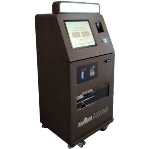 落地型硬幣循環機型自助票卷收費機