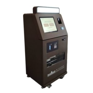 落地型硬幣循環機型自助票卷收費機