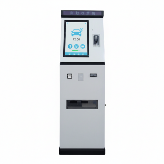 JE-21AF-P-TEK 21吋落地式停車場收費機 - Image 2