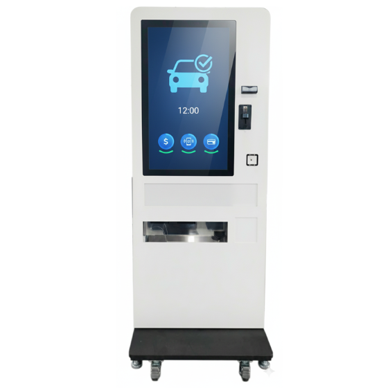 JE-32AF-P 32吋落地式停車場收費機 - Image 2