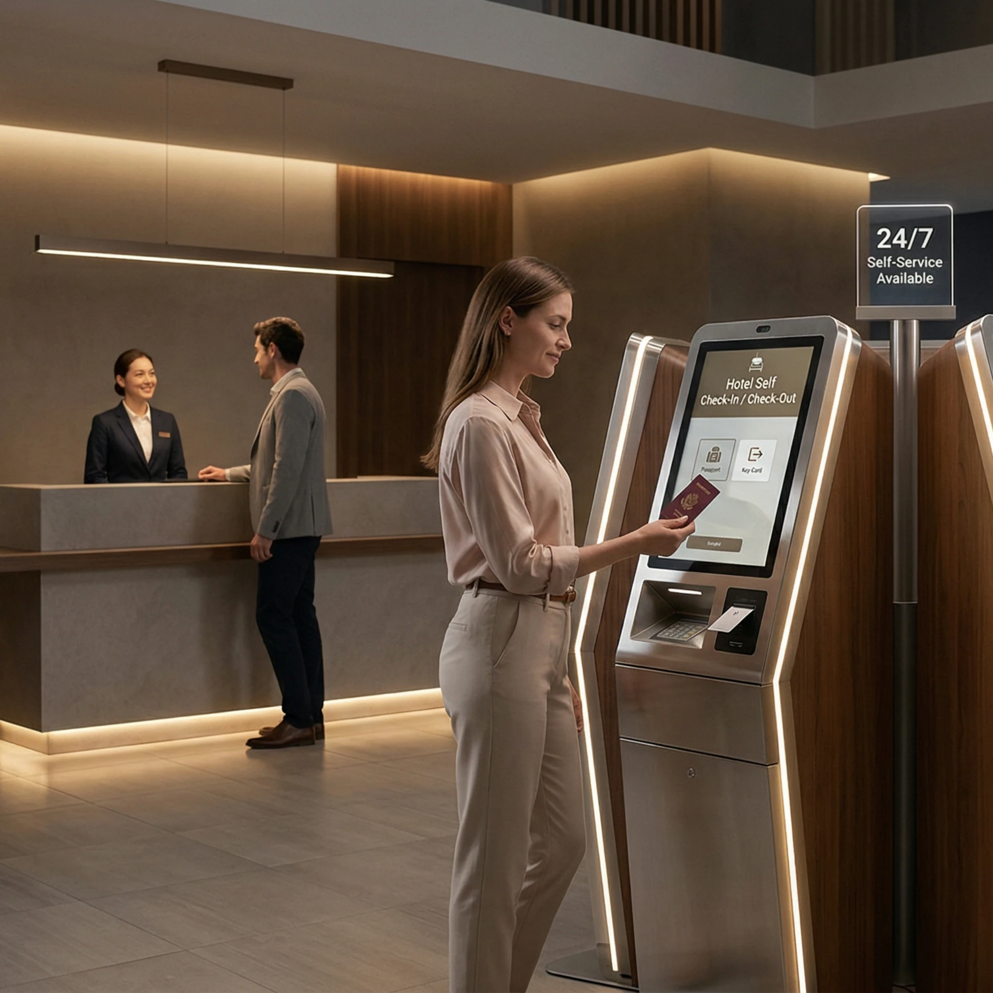 旅宿與售票場域自動繳費機